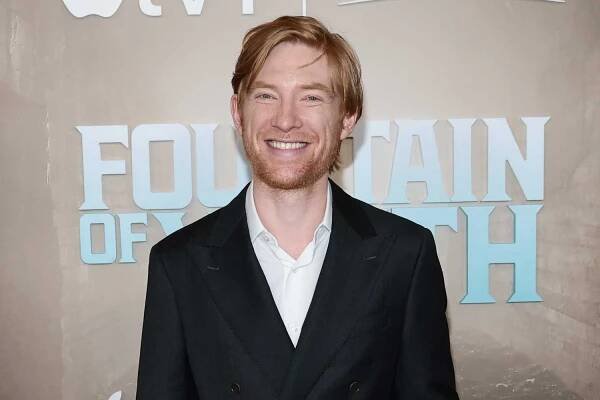 Domhnall Gleeson attends Apple's 