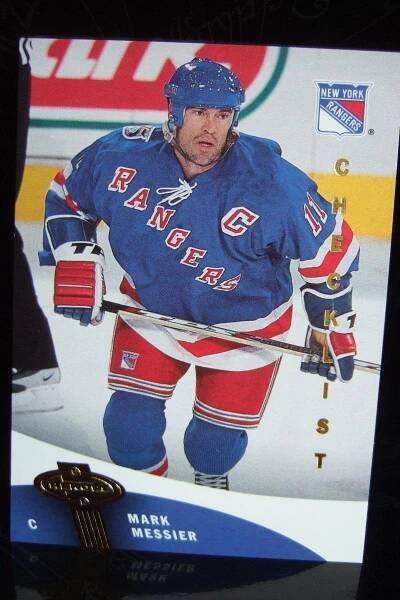 Mark Messier Heroes Checklist TOP stav - Hokejové karty