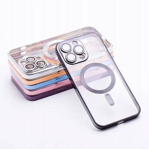 Obal / kryt na Apple iPhone 14 Pro černý - Electro Mag Cover Přiložené vybavení hybridní sklo čisticí hadřík