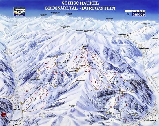 Lyžařský areál Grossarltal - Dorfgastein