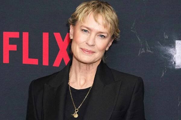 Robin Wright at the Netflix's 