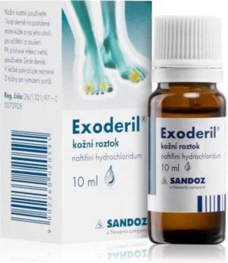 EXODERIL DRM 10MG/ML DRM SOL 1X10ML