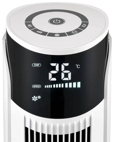 Ochlazovač vzduchu Rohnson R-899 Ice Tower bílý - rozbaleno - 24 měsíců… | DATART
