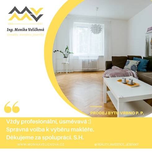 Ing. Monika Veličková - Reality Investice Jeseníky