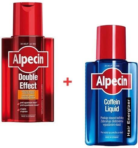 ALPECIN Double-Effect Šampon + Vlasové Tonikum Coffein Liquid