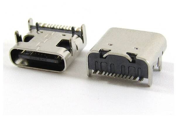 konektor micro USB-C 3.1 16p female 06