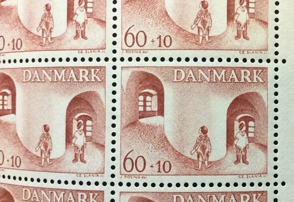 Charity stamp from 1968