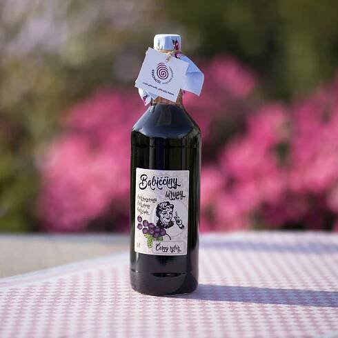Černý rybíz – sirup 1l - Babiččiny sirupy