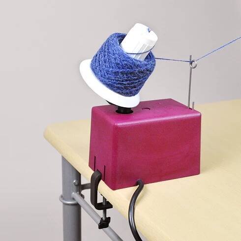 navíječ příze elektrický ELWO, klubka 50-125g  PDB2-3
