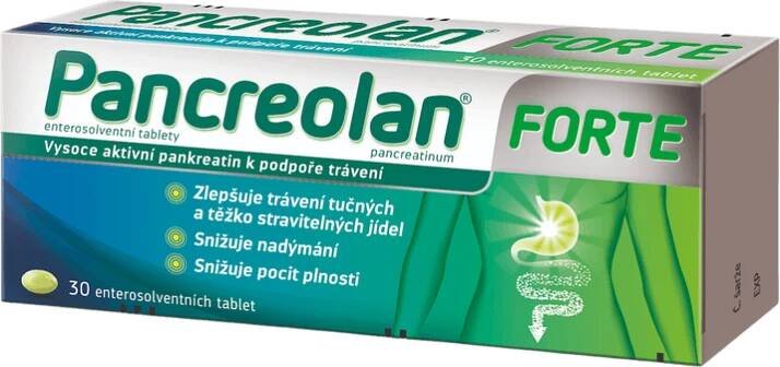 Pancreolan Forte 6000U 30 tablet