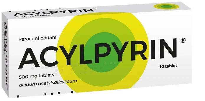 Acylpyrin 500 mg 10 tbl.