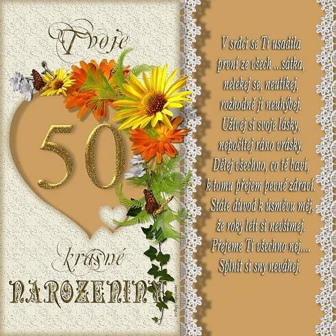 Výročí 50