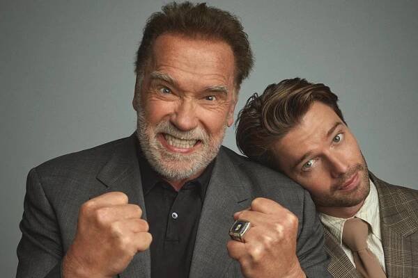 Arnold Schwarzenegger and Patrick Schwarzenegger Variety Actors on Actors