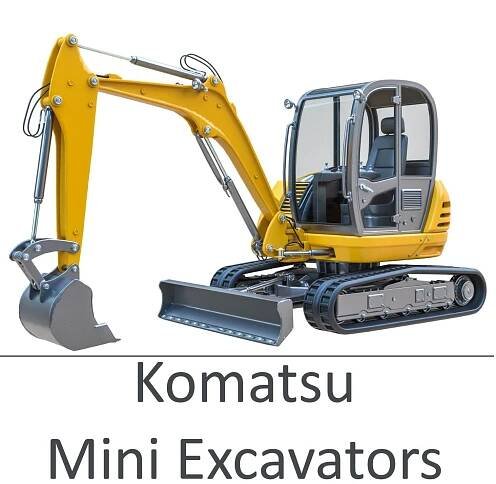 Komatsu Mini Excavator Parts