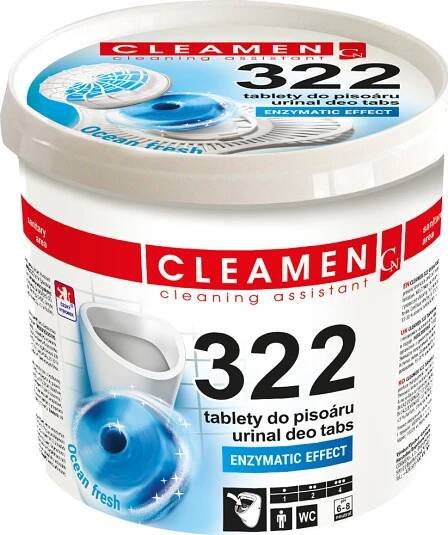 CLEAMEN 322 Tablety do pisoáru 12 ks od 480 Kč