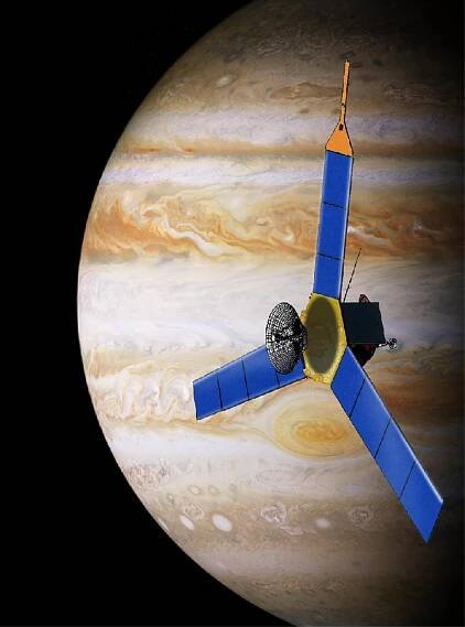 Kosmická sonda JUNO bude zkoumat Jupitera
