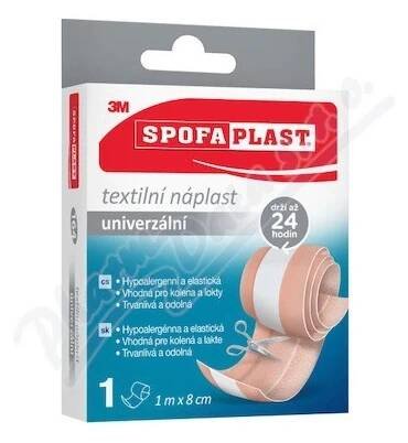 3M Spofaplast 164 Textilní elastic.náplast 1mx8cm