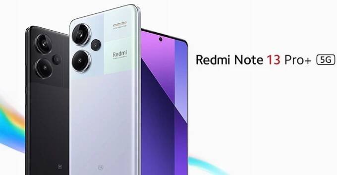 XIAOMI REDMI NOTE 13 Pro+ 5G 12/512GB 6,67" 200Mpx 5000mAh NFC BT5.3 120Hz Barva bílá