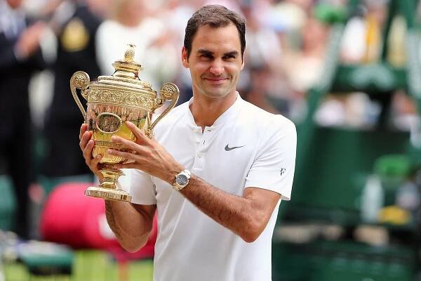 Roger Federer won eight Wimbledon titles (Gareth Fuller/PA)