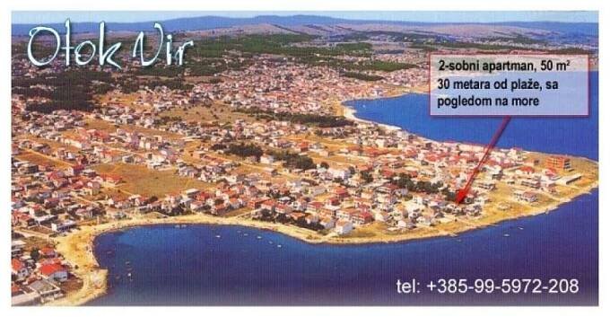 Apartmán IVA - VIR | ostrov Vir, Chorvatsko BOBOVIK - ŽITNA UVALA dovolená