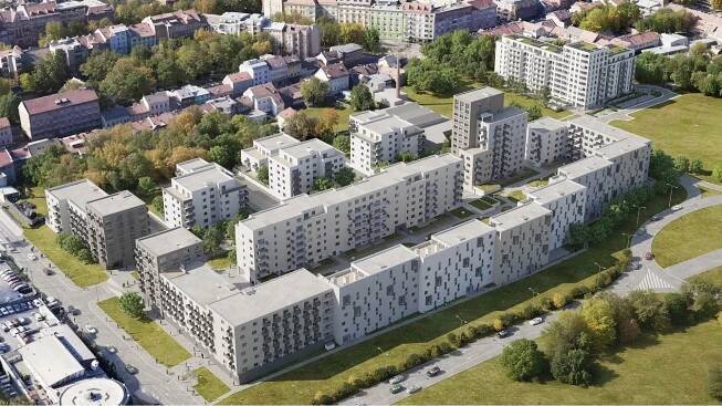 Ponava City Brno | Jedinečná možnost bydlení nové byty Brno