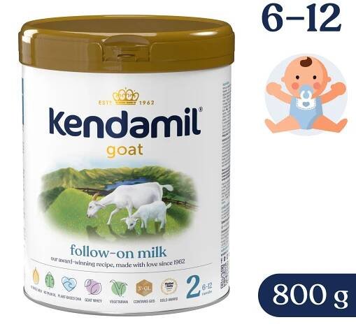Kendamil Pokračovací kozí mléko 2 DHA+