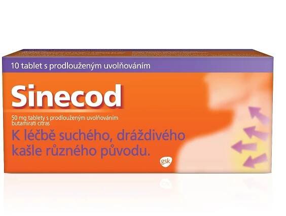 Sinecod 50 mg 10 tablet