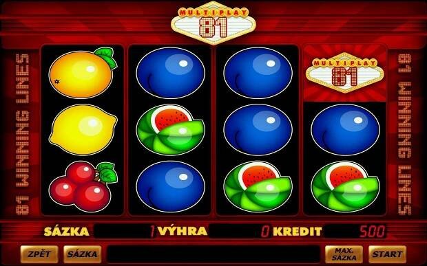 MultiPlay 81 automat online zdarma