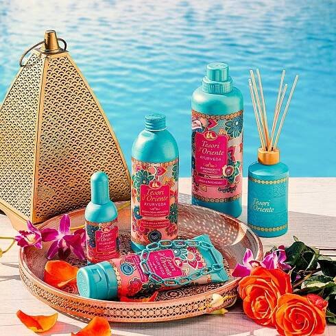Tesori d'Oriente – výjimečná svěžest a vůně! AYURVEDA 760 ml Vůně cytrusy,paczuli