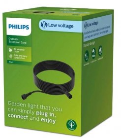 Philips GardenLink prodlužovací kabel 10m IP67, černé - Žárovky.cz