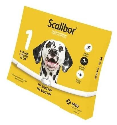 Scalibor Antiparazitní obojek vel. 65 cm pro velké psy 1 ks