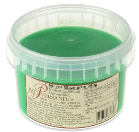 Cake Masters Mirror Glaze 260 g zelená