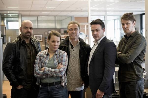 Der Amsterdam-Krimi - Auferstanden von den Toten - Promo - Peter Post, Birgit Welink, Hannes Jaenicke, Fedja van Huêt, Gijs Naber
