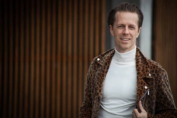 Scandinavian actor Fredrik Wagner