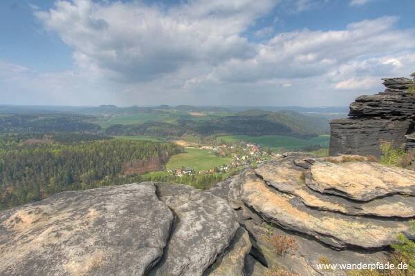 Foto: Pfaffenstein, Festung Königstein, Gohrisch, Papststein, Kleinhennersdorfer Stein, Lasensteine, Kleingießhübel