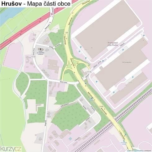 Hrušov - mapy | Kurzy.cz