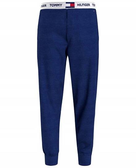 TOMMY HILFIGER PÁNSKÉ TEPLÁKY KOBALT vel. L Hlavní vzor logo