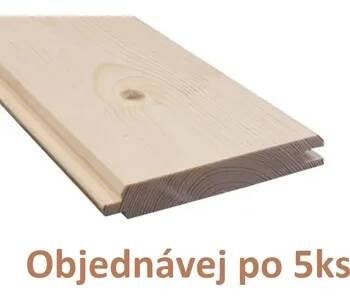 Profil KLASIK 19x146, délka 5000mm MODŘÍN SLEZSKÝ (Fasádní dřevo)