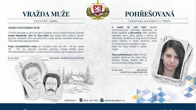 Neobjasněná vražda v Čeladné. Policisté neznají ani jméno oběti