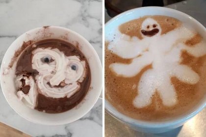 50 Hilarious Latte Art Fails