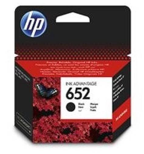 HP 652 (F6V25AE), černá barva do tiskárny HP