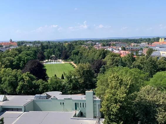 Poděbrady z ptačí perspektivy · Aktualita vydána v út 28. 7. 2020 17:00 · Lázně Poděbrady, a. s.