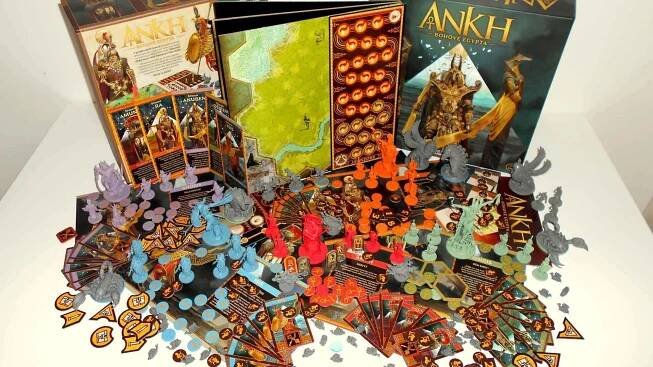 Ankh: Bohové Egypta; foto: komponenty
