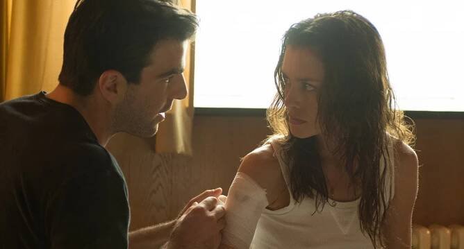 Hitman: Agent 47 - Z filmu - Zachary Quinto, Hannah Ware