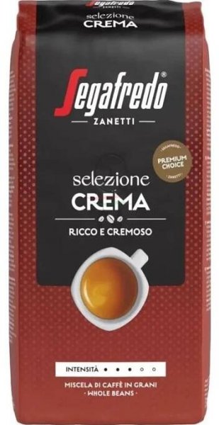Segafredo Zanetti Selezione Crema zrnková káva 1 kg ⇒ 289 Kč - ✔️ Segafredo zrnková káva | Nejkafe.cz