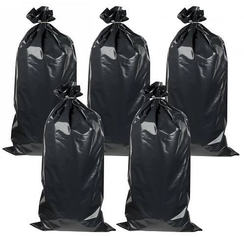 5x pytel PE vysokopevnostní na suť 120 x 60 cm, tl. 200μ, ČR
