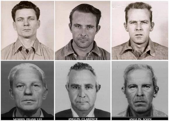 Frank Lee Morris, Clarence Anglin a John Anglin