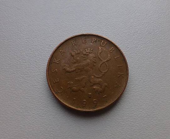 10 Kč 1997 - VZÁCNÁ MINCE - náklad jen 49 715 ks - čtěte popis! - Numismatika