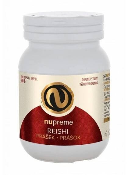 Nupreme Reishi BIOMASA 100 kapslí