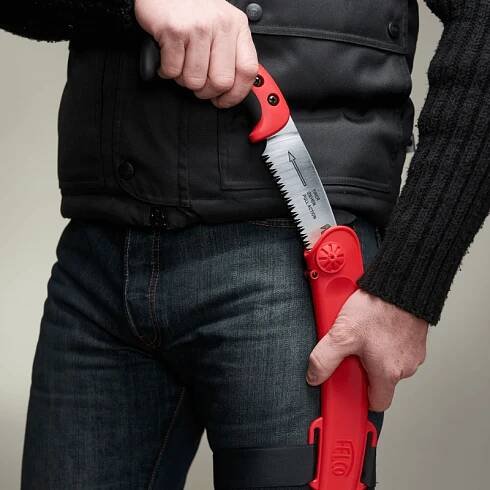 Pilka zahnutá, plát 27cm, FELCO 640 s pouzdrem